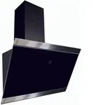 Dunstabzugshaube Schr&auml;ghaube Kopffrei 60 Cm Schwarz Wandhaube Respekta