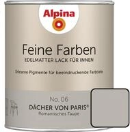 Feine Farben Lack No. 06 D&auml;cher Von Paris Taupe Edelmatt 750 Ml Buntlacke - Alpina