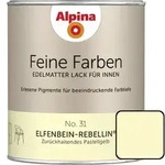 Feine Farben Lack No. 31 Elfenbein-rebellin Pastellgelb Edelmatt 750 Ml Buntlacke -