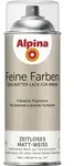 Feine Farben Spr&uuml;hlack Matt-wei&szlig; Edelmatt 400 Ml Spr&uuml;hlacke - Alpina