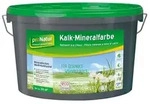 Pronatur Kalk-mineralfarbe 5 L Wei&szlig; Wandfarbe