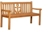 Devries Gartenbank ""woodie"" Ankerplatz 150 Mit Eingearbeiteten Anker In Der