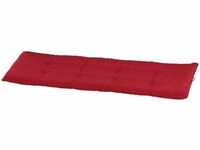 Tessin Bankauflage 140 cm Dessin Uni rot, 60% Baumwolle/40% Polyester