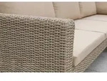 Pamplona Eckset Inkl Kissen Tisch 70x70cm Alu/kunstst/akaz
