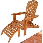 Sonnenliege Holz Wetterfest Klappbar 160kg Belastbarkeit Fu&szlig;st&uuml;tze Armlehnen Garten
