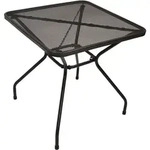 Degamo - Bistrotisch Classic 70x70cm Quadratisch, Streckmetall Anthrazit