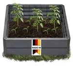 Garantia - Ergo Quadro L Hochbeet-system Stone 4 Paneele Inkl. Verbinder