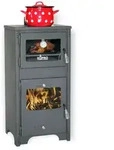 Eek A+ Kaminofen Mit Backfach Und Herdplatte Ever 2 Holzofen 7,85 Kw Kamin Ofen Holz