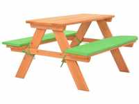 Kinder-Picknicktisch mit Bänken 89×79×50 cm Massivholz Tanne vidaXL885081