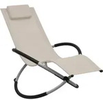 Vidaxl - Kinder-sonnenliege Stahl Creme