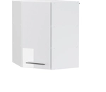 Vicco - K&uuml;chenschr&auml;nke Fame-line, Wei&szlig; Hochglanz, 57 Cm