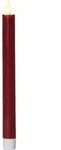 Star Trading - Kerzen-set Flamme, 2 St&uuml;ck, Wachs, Dunkelrot, Antik-design, Led,