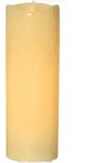 Star Trading - Led Outdoor-kerze ,grande', Flackernd, Batterie, Timer, Creme, 38cm