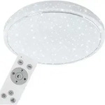 Led Deckenleuchte Dimmbar Fernbedienung Sternenhimmel Cct 48w Wei&szlig; Briloner