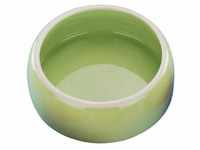 Keramik Futtertrog 500 ml grün für Hunde Zubehör - Nobby