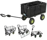 Baumarktplus - Gartenwagen Herausnehmbare Plane 550 Kg Bollerwagen Klappbare