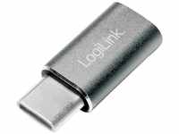 Logilink - USB-Adapter AU0041, usb-c Stecker auf USB-Micro Kupplung