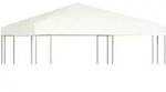 Pavillondach 310 G/m2 3x3 M Cremewei&szlig; - Vidaxl