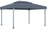 Pavillon 400 X 300 Cm Anthrazit Aluminium Vidaxl