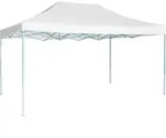 Profi-partyzelt Faltbar 3 X 4 M Stahl Wei&szlig; - Vidaxl