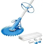Wiltec Automatischer Poolreiniger Inkl. 12 Schl&auml;uchen Poolsauger Pool...