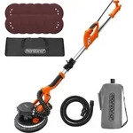 Trockenbauschleifer 750 Watt Selbstreinigungsfunktion Mit Absaugbeutel 12x &Oslash; 225 Mm