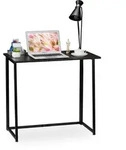 Relaxdays - Schreibtisch Klappbar, Platzsparender B&uuml;rotisch Zum Klappen, Home