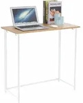 Schreibtisch Klappbar Schmal Platzsparend Mehrzweck-computertisch 80x40x76cm Eiche -