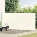 Seitenmarkise Ausziehbar 180x600 Cm Creme - Vidaxl