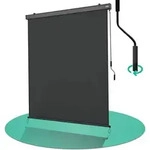 Strattore Ausziehbare Senkrechtmarkise / Vertikalmarkise 140 X 250 Cm - Anthrazit