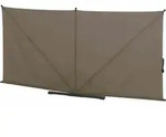Siena Garden - Ben Sichtschutz 150x280 Cm, Taupe Gestell Aus Stahl, Anthrazit, Bezug