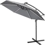 Kingsleeve&reg; Ampelschirm Led Beleuchtung Uv Schutz 80+ Solar St&auml;nder...