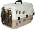 Kerbl Transportbox Expedion 45x30x30cm, Max. Tiergewicht 10kg, Creme/taupe 81346
