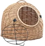 Katzen-transportkorb 60x45x45 Cm Nat&uuml;rliche Weide Vidaxl