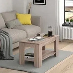 Vicco - Couchtisch Lorenz, Sonoma, 100 X 50 Cm Mit Liftfunktion
