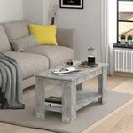 Vicco - Couchtisch Lorenz, Beton, 100 X 50 Cm Mit Liftfunktion