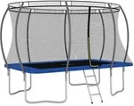 Vidaxl - Trampolin-set Rechteckig 335x244x90 Cm 150 Kg