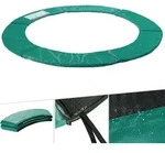 Arebos Randabdeckung Trampolin Randschutz Umrandung 457 Cm Gr&uuml;n 32 Cm Breite