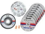 Kwb Trennscheiben-set, 712042, 125 Mm, 10 St&uuml;ck
