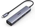 Ugreen Usb Typ C Hub Splitter - 4x Usb 3.2 Gen 1 Silber (cm473 20841)