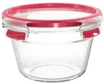 Clip&close Glass Vorratsdose 900 Ml Glas Rot - Emsa