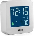 Braun Bc08w-dcf Funk Wecker Wei&szlig;