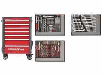 R22071004 Werkzeugsatz im Werkstattwagen wingman rot 129-teilig