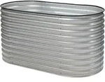 Westmann - Grow Faster S Kleines Hochbeet Aus Metall Wellblech Silber