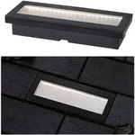 Paulmann - Led Solar-bodeneinbauleuchte Domenic Schwarz 20 X 8 Cm Led