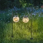 Solar H&auml;ngeleuchten Smart Globe Im 2er-set Wetterfest Outdoor 102314 - Esotec