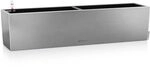 Lechuza Balconera Steel 80 Komplettset Perlgrau Satiniert