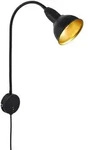 Wandleuchte Hygge Schwarz E14, Max. 25 W Wandleuchte - Briloner
