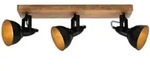 Briloner - Spotleuchte Deckenlampe Spots Schwenkbar 3xe14 25w Schwarz-gold