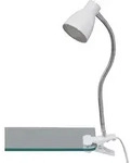 Briloner - Led Klemmleuchte Grip 1-flammig Wei&szlig; Leselampe Klemmlampe Bettlampe